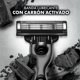 thumbnail image 4 of Repuesto Para Máquina De Afeitar Mach3 Carbono Con 3 Hojas, 1 Un, 4 of 6