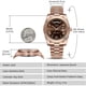 thumbnail image 3 of Reloj Hombre NIBOSI US2628 Analógico Cuarzo 40mm Oro Rosa, 3 of 3