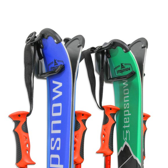 El soporte de pared para esquís RaxGo tiene capacidad para 2 pares de esquís y tablas de snowboard