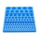 thumbnail image 2 of Caja de almacenamiento para fresado CNC, dispensador de taladros, organizador de accesorios resistente, ligero, multifunción, antideslizante, 131 orif azul, 2 of 5