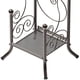thumbnail image 4 of Portarrollos de baño con estante de Simple Houseware, bronce, 74 cm de alto, 4 of 7