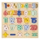 thumbnail image 1 of Rompecabezas De Clavijas De Madera, Tablero Rascador De Madera Para Niños Pequeños De 2, 3 Y 4 Años, Números De Macarrón Para Niños, 1 of 3