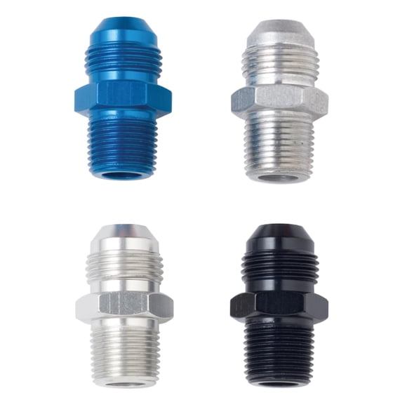 Adaptador para Fragola #6 AN macho a 3/8 NPT macho de aluminio