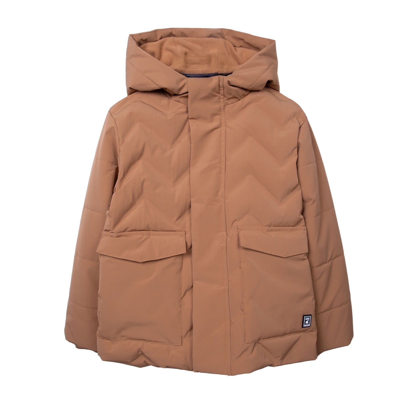 Pillin - Parka Niño Acolchada Repelente Al Agua Café
