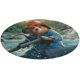 thumbnail image 1 of Oso Paddington Alfombra Redonda de Felpa Coral, Antideslizante, No Desprende Pelusas, Lavable y Duradera para Salón, Dormitorio y Habitación de Niños 60cm, 1 of 6