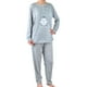 thumbnail image 1 of Pijama Mujer Verano Manga Larga Y Pantalon 460, 1 of 4