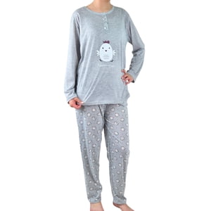 Likeshop - Pijama Mujer Verano Manga Larga Y Pantalon 460