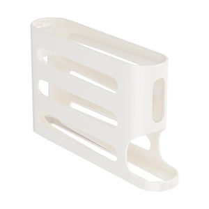 Bothyi - Dispensador De Huevos Con Ruedas, Soporte Para Huevos Para Restaurante, Encimera, Regalo De Inauguración De La Casa, Blanco, 1 Uds.