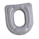 thumbnail image 3 of Cojín De Inodoro Inflable, Cojín De Apoyo Para Viajes, Hogar, Ancianos, Gris, 3 of 5