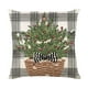 thumbnail image 2 of Funda De Almohada Decorativa, Funda De Cojín Suave Creativa Para Café, Granja, Sofá, Estilo C, 2 of 3