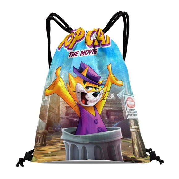 Don Gato Mochila de Cuerdas para Deportes y Gimnasio, Bolsa de Cuerdas Resistente al Agua, Bolsa Cinch, 30×40cm