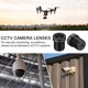 thumbnail image 5 of Lente de Cámara CCTV, Lente de Cámara de Seguridad FPV Lente Gran Angular Dia para Cámara IP Panorámica 1, 5 of 6
