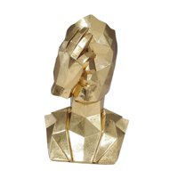 Bothyi - Estatua De Pensador De Resina, Decoración Del Hogar, Figura Abstracta Para Escritorio, Armario, Estantería, Sin Transparencias