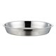 thumbnail image 1 of Bandeja para pizza BEENIFIC 38‑46 cm, acero inoxidable, 5 cm de profundidad, 1 of 7