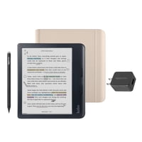 Paquete De Ereader Kobo Libra En Color Negro Con Funda De 32 Gb De Almacenamiento