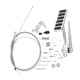 thumbnail image 4 of Reparación del eje del pedal del acelerador de aluminio, ajuste completo de 360 degree, repuesto para vehículo de mantenimiento, kit de cable del acelerador, 4 of 5