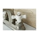 thumbnail image 3 of Grifo de lavabo Kingston Brass Restoration níquel cepillado, 3 of 3
