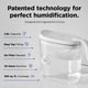 thumbnail image 2 of Humidificador Carepod Mini 21P Ultrasonic Cool Mist con tanque de 2.8 litros, 2 of 7