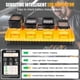 thumbnail image 5 of Cargador de baterías YETOKING DCB104 de 4 puertos con USB rápido y USB Tipo-C, 5 of 9