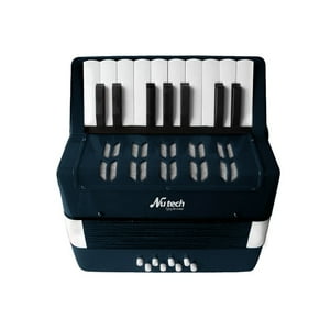 Nutech - Acordeón De Niño 17 Notas Color-Negro