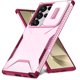thumbnail image 1 of Funda Resistente para Samsung Galaxy S24 Ultra con Tapa Deslizante y Protección Militar Rosa, 1 of 6