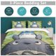 thumbnail image 5 of My Neighbor Totoro Bed Duvet Cover Microfiber Bedding Se3D Printed Lightweight3 Piece Comforter Se,D, 5 of 5