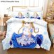 thumbnail image 1 of Sword Art Online Bedding Set Polyester Quilt Cover Pillowcases For Kids GiftDuvet Cover Sets, 1 of 5