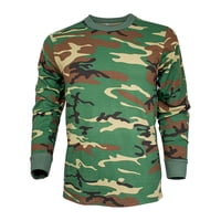 Camiseta De Manga Larga Fox Outdoor Products Woodland Camo