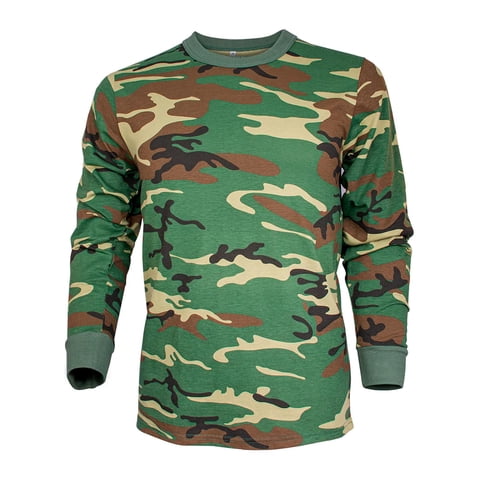 Camiseta De Manga Larga Fox Outdoor Products Woodland Camo