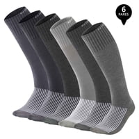 Giovacchino - Pack De 6 Calcetines Compresion Bambú Fibra Cobre Hombre