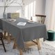 thumbnail image 2 of Mantel JSFLY 137 cm x 259 cm Gris Impermeable de Lino, 2 of 7