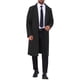 thumbnail image 2 of INSPIRE CHIC Abrigo de Invierno para Hombre con Solapa de Muesca de Pecho Simple Abrigos de Trinchera de Negocios XL Negro- Nuevo, 2 of 6