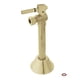 thumbnail image 1 of Válvula de cierre Kingston Brass CC83202DL 1/2" soldar x 3/8" DE, 1 of 2
