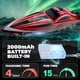 thumbnail image 3 of Lancha RC BEZGAR HJ818PRO Brushless 16 55KPH LED Lago, 3 of 3