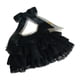 thumbnail image 1 of Vestido De Novia Negro Para Muñecas Y Horquilla Con Lazo Para Muñecas De 38 Cm Muñecas Para Niñas, 1 of 3