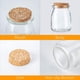 thumbnail image 3 of Frascos de yogur Brajttt Mini, 250 ml, 30 unidades, de vidrio con tapas de corcho, 3 of 7