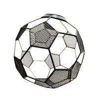 Ioensy - Jaula De Lámpara De Sombra De Lámpara Colgante De Malla Metálica Para Restaurante De Comedor De Granja