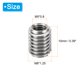 thumbnail image 2 of Uxcell Adaptadores de Rosca Manguito Reductor de Tuerca M8*1.25 Macho a M5*0.8 Hembra Inserto de Reparación Reductor de Tornillo 10mm 10 Piezas, 2 of 7