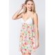thumbnail image 2 of Minivestido Floral con Escote en V y Espalda Abierta, 2 of 5