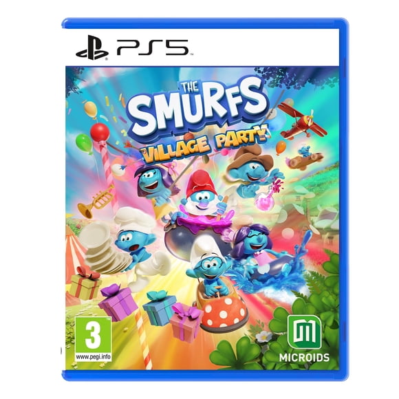 Videojuego MICROÏDS Los Pitufos: Fiesta en el Pueblo PS5