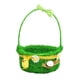 thumbnail image 1 of Cesta De Regalo De Pascua Huevos Caza Ni?os Ni?as Dulces Bolsa De Asas De Almacenamiento Decoración De Fiesta Verde, 1 of 5