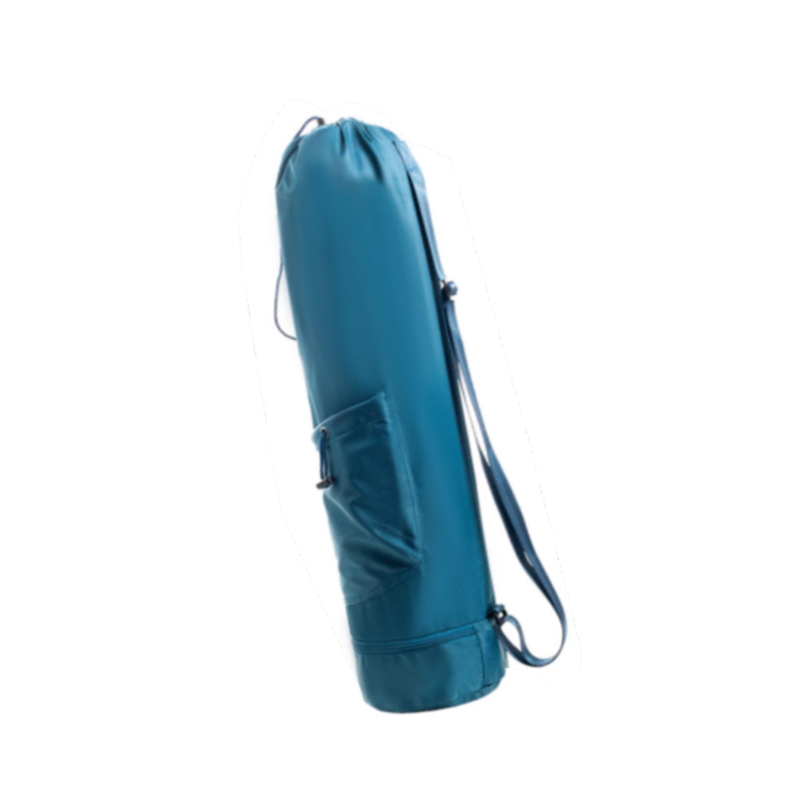 Ioensy - Bolsa Para Esterilla De Yoga, Bolsa Deportiva Para Gimnasio, Bolsa Con Cremallera, Soporte Para Esterilla De Yoga Para Playa, Entrenamiento, Viajes, Color Azul