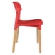 thumbnail image 2 of SILLA DE COMEDOR PANDY ROJO, 2 of 3