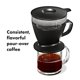 thumbnail image 5 of Cafetera OXO Brew para pour over con depósito de agua, negro mate, 5 of 6
