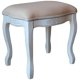 thumbnail image 3 of Banco para Tocador International Caravan con Asiento Acolchonado y Estructura de Madera, 3 of 3