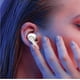 thumbnail image 4 of Auriculares Bluetooth inalámbricos Hello Kitty con micrófono integrado, color dorado, 4 of 6