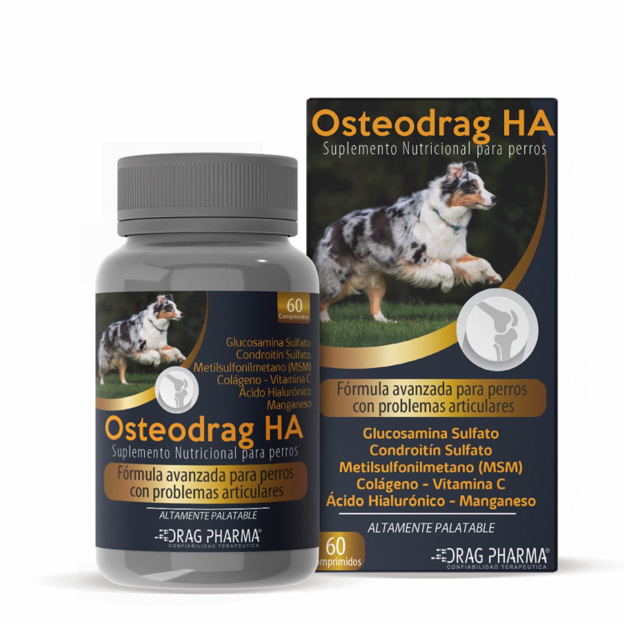 Dragpharma - Suplemento Osteodrag Ha 60 Comp
