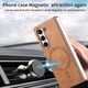 thumbnail image 2 of Magnetic Slim Case for Samsung Galaxy Z Fold 5 with Camera Guard & Anti-Scratch Back Brown, 2 of 6