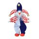 thumbnail image 1 of Figuritas De Payaso De Cerámica, Artesanías De 7 Pulgadas Para Adornos, Favores De Fiesta, Juego De Utilería, Azul Y Blanco, 1 of 5