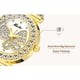 thumbnail image 3 of Reloj de Cuarzo de Acero Inoxidable para Mujer con Esfera de Mariposa y Diseño de Mariposa con Incrustaciones de Diamantes de Imitación, Elegante, Ideal, Reloj de Moda, 3 of 8